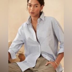 Banana Republic The Oversized Button Down Shirt